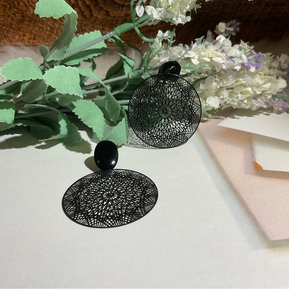 Boho Vintage Earrings - Picture 2 of 5